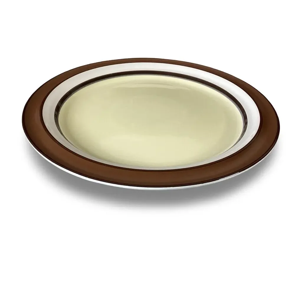 Vintage Spectrum Stoneware Chop Plate
